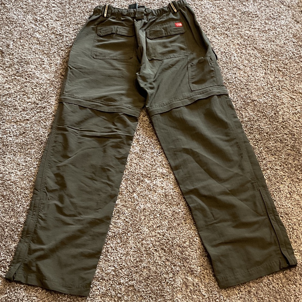 The North Face Men's Forest Green Cargo Pants, Size M - Picture 5 of 8